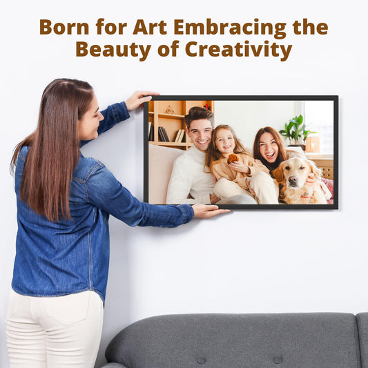 Dragon Touch 21.5-Inch Smart WiFi Digital Picture Frame with Touch Screen