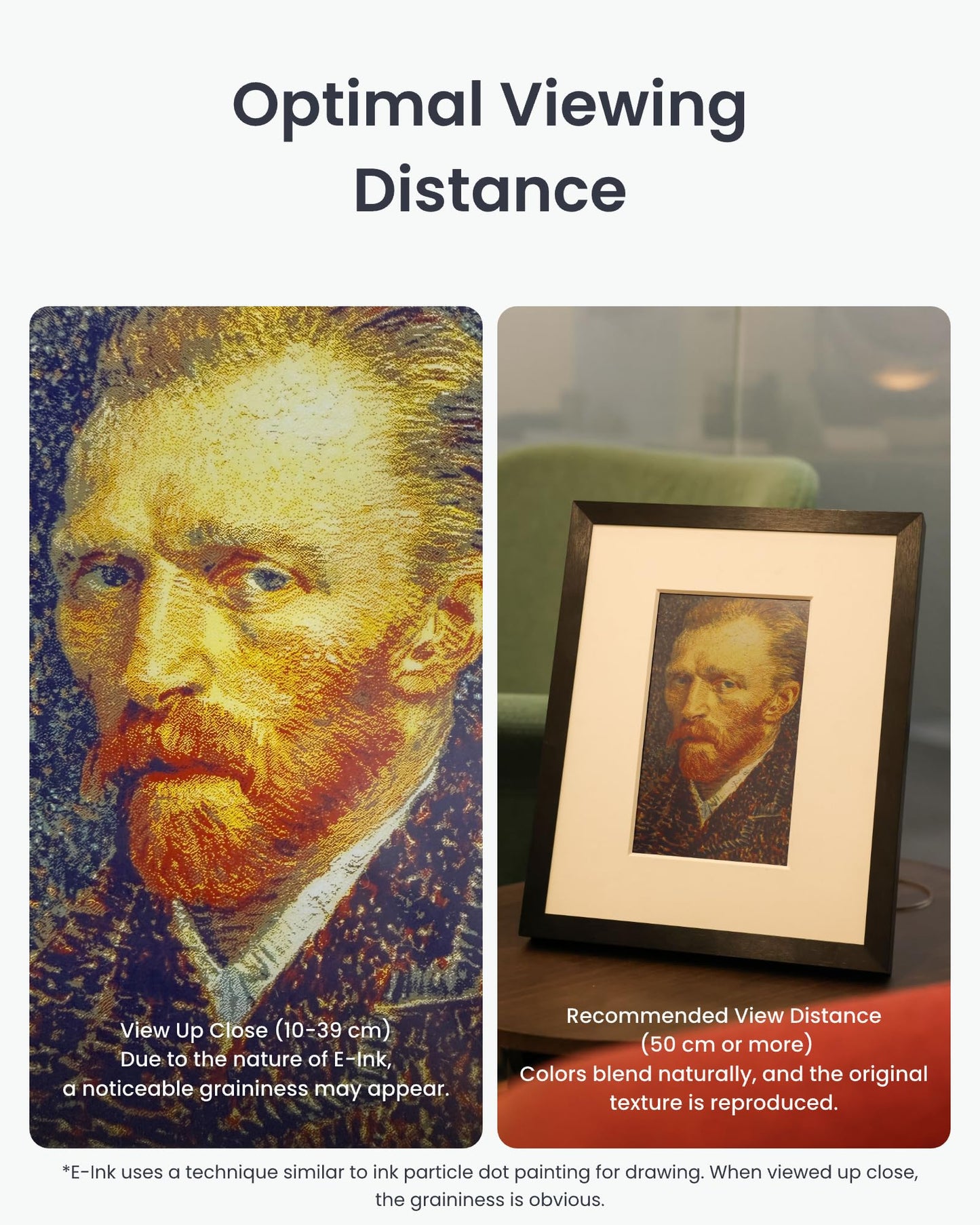 SwitchBot AI Art Frame 13.3-Inch Electronic Ink Smart Wall Display