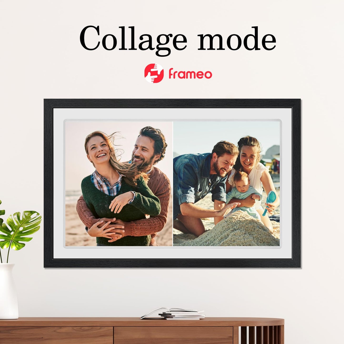 21.5-Inch FRAMEO Smart WiFi Digital Photo Frame with FHD IPS Display