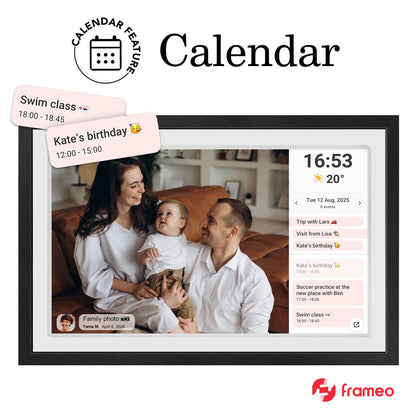 21.5-Inch FRAMEO Smart WiFi Digital Photo Frame with FHD IPS Display