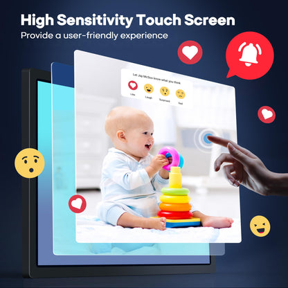 Frameo 32-Inch Smart WiFi Digital Picture Frame with 64GB Memory