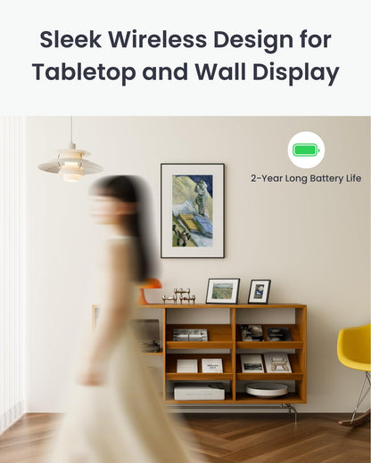SwitchBot AI Art Frame 13.3-Inch Electronic Ink Smart Wall Display
