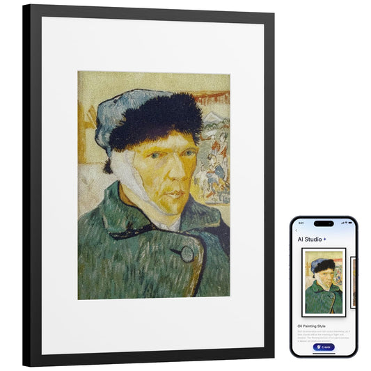 SwitchBot AI Art Frame 13.3-Inch Electronic Ink Smart Wall Display
