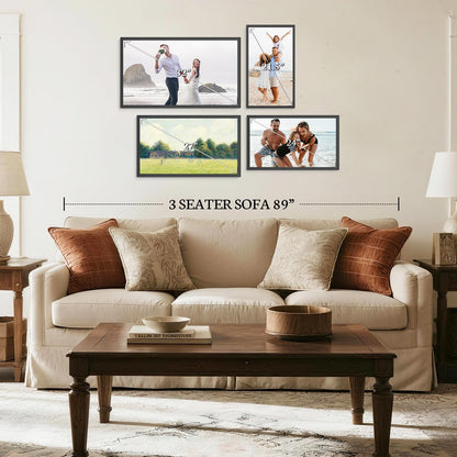 BSIMB 32-Inch FHD WiFi Digital Picture Display Frame – Wall Mount Ready