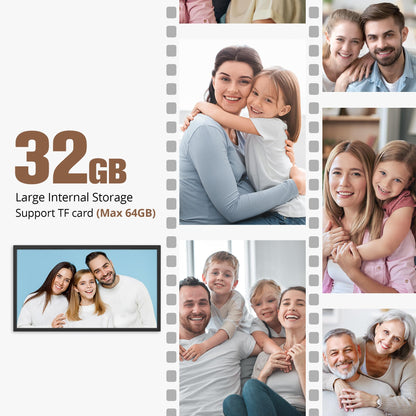 Dragon Touch 21.5-Inch Smart WiFi Digital Picture Frame with Touch Screen